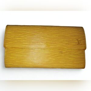 Louis Vuitton Epi Continental Leather Wallet